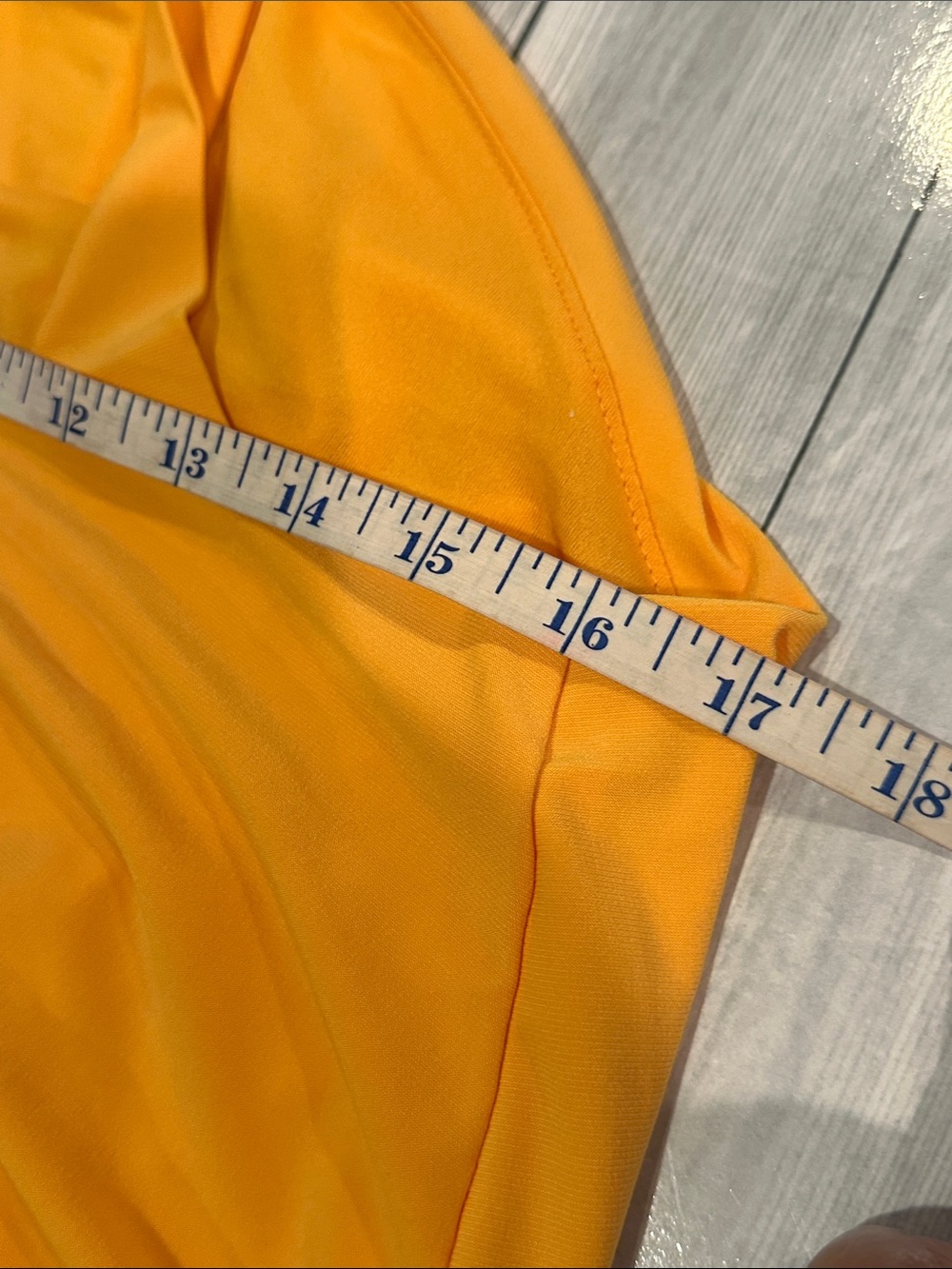 Express Sz Medium Marigold Halter Ring Draped Bodysuit • NWT! - Picture 7 of 9